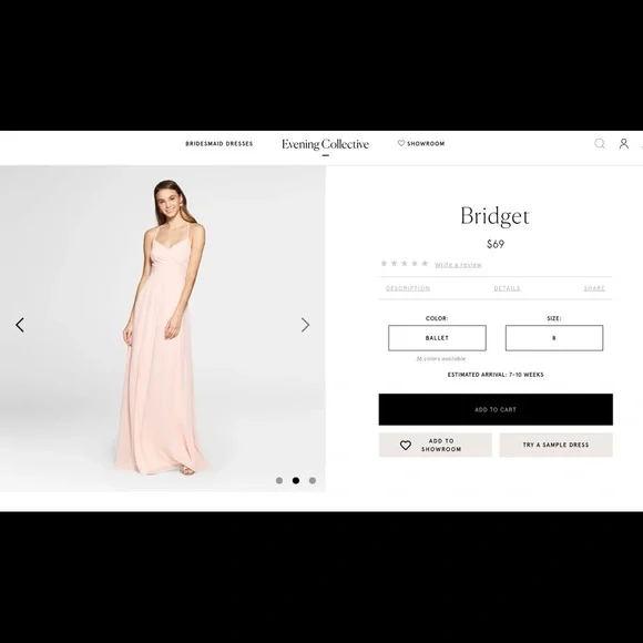 pink modest bridesmaid dresses Isabel Pale Pink Modest Bridesmaids Dress main image 1